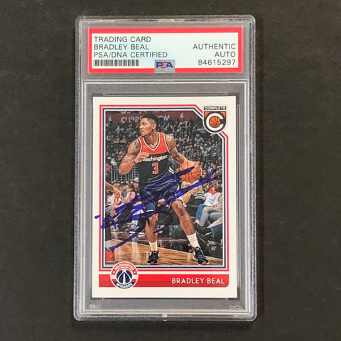 2016-17 Panini Complete #387 Bradley Beal Signed Card AUTO PSA Slabbed Wizards