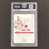 2014-15 Panini Excalibur #14 Jonas Valanciunas Signed Card AUTO 10 PSA Slabbed Toronto Raptors
