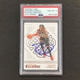 2015-16 Panini Excalibur #4 DeMarre Carroll Signed Card AUTO 10 PSA Slabbed Raptors