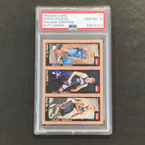 2008-09 Fleer #243 Kosta Koufos signed Card Auto 10 PSA Slabbed Jazz