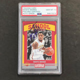 2017-18 Contenders Draft Picks School Colors #30 Monte Morris Signed Card AUTO 10 PSA Slabbed Iowa
