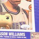 Jason Williams Signed NBA COVER SLAM Funko Pop JSA Sacramento Kings Autographed