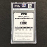 2017 NBA Hoops #250 Sindarius Thornwell Signed Card AUTO 10 PSA Slabbed RC Clippers