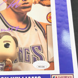 Jason Williams Signed NBA COVER SLAM Funko Pop JSA Sacramento Kings Autographed