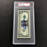 Charlie Sheen Signed Dollar Bill PSA/DNA Slabbed Auto Grade 10