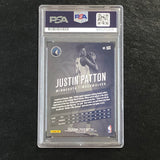 2017-18 Panini Prestige #166 Justin Patton AUTO card PSA Autographed Signed RC Timberwolves