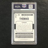 2015-16 NBA Hoops #252 Lance Thomas Signed Card AUTO 10 PSA Slabbed Knicks