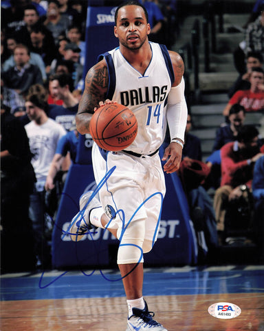 Jameer Nelson signed 8x10 photo PSA/DNA Dallas Mavericks Autographed