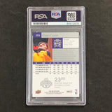 2009-10 UPPER DECK STAR ROOKIES #215 Omri Casspi Signed Card AUTO PSA/DNA Slabbed RC Kings