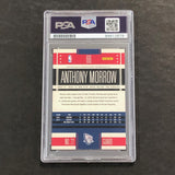 2010-11 Panini Classics #66 Anthony Morrow Signed Card AUTO PSA Slabbed Nets