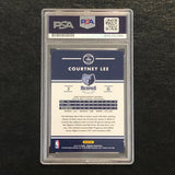 2015-16 Donruss Basketball #193 Courtney Lee Signed Card AUTO 10 PSA Slabbed Grizzlies