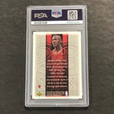 1999 Upper Deck MVP #207 Michael Jordan PSA 8 NM-MT Silver Script