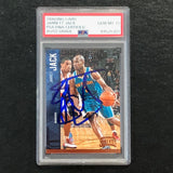 2012-13 Panini Threads #94 Jarrett Jack Signed Card AUTO PSA Slabbed Warriors