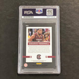 2017-18 Contenders Draft Picks School Colors #33 Sindarius Thornwell Signed Card AUTO 10 PSA Slabbed Carolina
