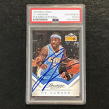 2013-14 Panini Prestige #55 Ty Lawson Signed Card AUTO PSA Slabbed Nuggets