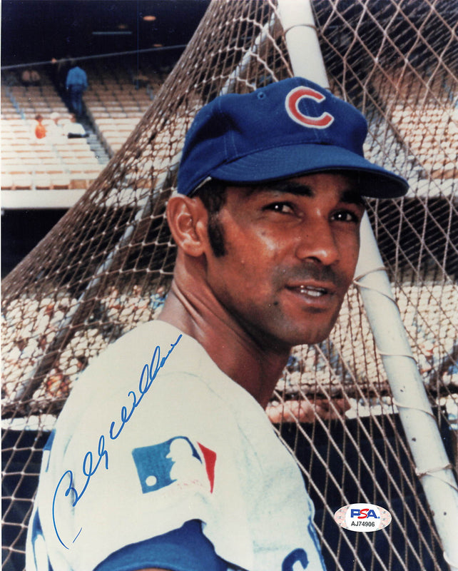 BILLY WILLIAMS signed 8x10 photo PSA/DNA Chicago Cubs Autographed