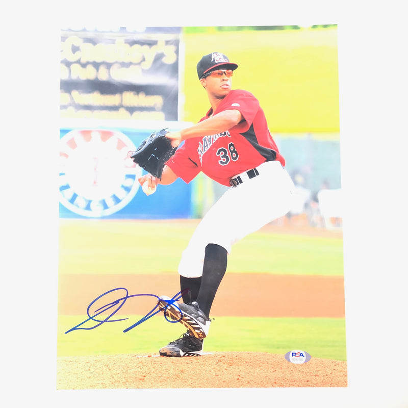 Dillon Tate signed 11x14 Photo PSA/DNA Orioles autographed