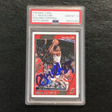 2016-17 NBA Hoops #144 CJ McCollum Signed Card AUTO 10 PSA Slabbed Blazers