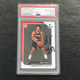 2018-19 NBA Hoops #263 Gary Trent Jr. Signed Rookie Card AUTO PSA Slabbed RC Blazers