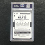 2015-16 NBA Hoops #182 Kosta Koufos signed Card Auto PSA Slabbed Kings