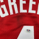 Jalen Green signed jersey PSA/DNA Houston Rockets Autographed