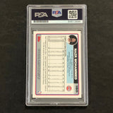 2006-07 Topps #180 Nazr Mohammed Signed Card AUTO PSA Slabbed Pistons