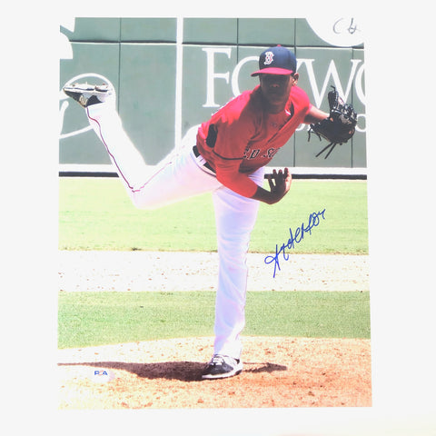 Anderson Espinoza signed 11x14 Photo PSA/DNA Red Sox autographed