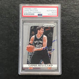 2013-14 Panini Prizm #101 Tiago Splitter Signed Card AUTO PSA Slabbed Spurs