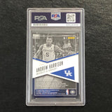 2015-16 Contenders Draft Picks #3 Andrew Harrison Signed Card AUTO PSA Slabbed Kentucky