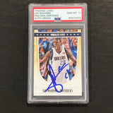2011-12 NBA Hoops #43 Ian Mahinmi Signed Card AUTO 10 PSA Slabbed Mavericks