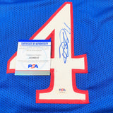 Devonte Graham signed jersey PSA/DNA Kansas Jayhawks Autographed