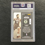 2017-18 Panini Contenders #59 Malcolm Brogdon Signed Card AUTO PSA/DNA Slabbed Bucks