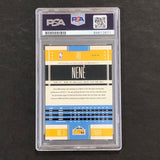 2010-11 Classics Basketball #40 Nene Hilario Signed AUTO PSA Slabbed Nuggets