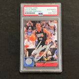 2009-10 Upper Deck Basketball #150 Willie Green Signed Card AUTO PSA Slabbed 76ers