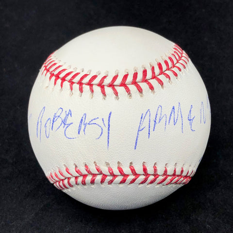 LAZARO ARMENTEROS signed baseball PSA/DNA Oakland Athletics autographed
