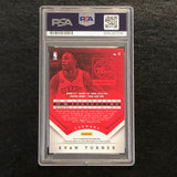 2013-14 Panini Prestige #11 Evan Turner Signed Card AUTO PSA Slabbed 76ers