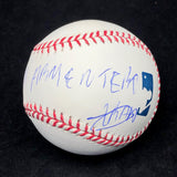LAZARO ARMENTEROS signed baseball PSA/DNA Oakland Athletics autographed