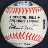 Don Drysdale signed baseball PSA/DNA Los Angeles Dodgers autographed