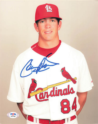 COLBY RASMUS signed 8x10 photo PSA/DNA Autographed St. Louis Cardinals