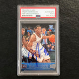 2013-14 Panini Basketball #166 Andre Roberson Signed Card AUTO PSA Slabbed RC Thunder