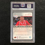 2008-09 Upper Deck #265 Eric Gordon Signed Card AUTO PSA Slabbed RC Clippers