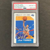 2015-16 NBA Hoops Evan Fournier #11 Signed Card AUTO Gem Mint 10 PSA/DNA Encapsulated Magic