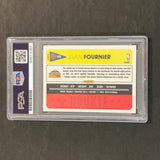 2009-10 Panini Past #162 Evan Fournier Signed Card AUTO Gem Mint 10 PSA/DNA Encapsulated Nuggets
