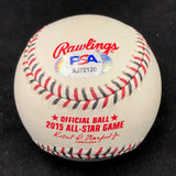 Brian Dozier signed 2015 All Star baseball PSA/DNA Twins autographed