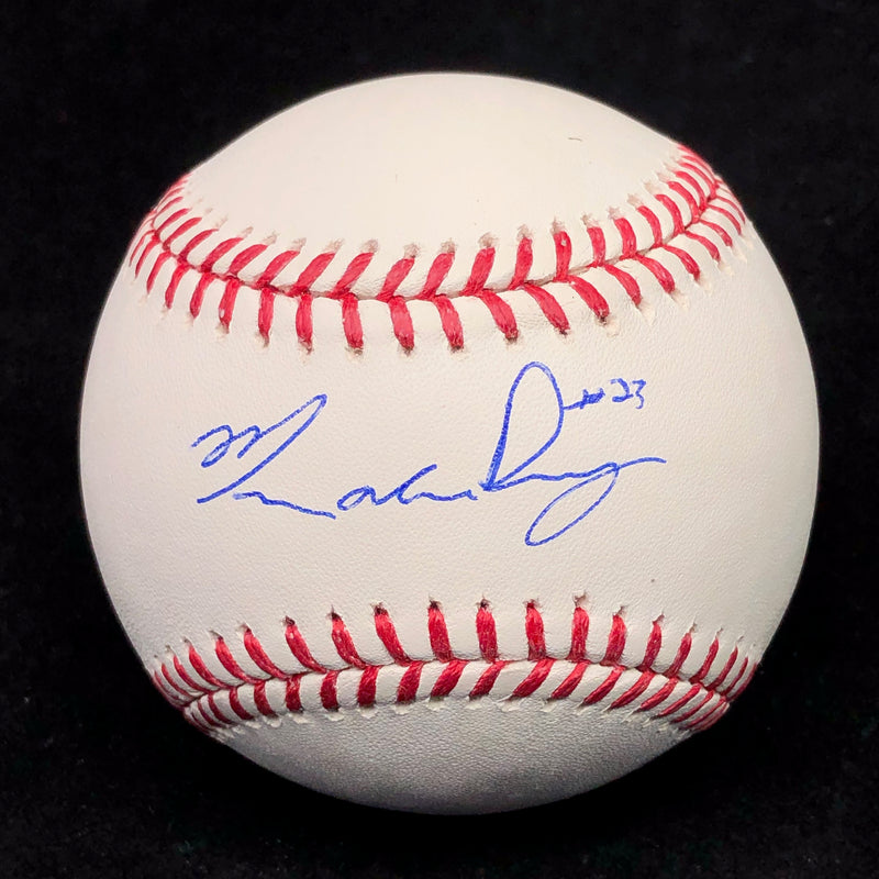 MASON DENABURG signed baseball PSA/DNA Washington Nationals autographed