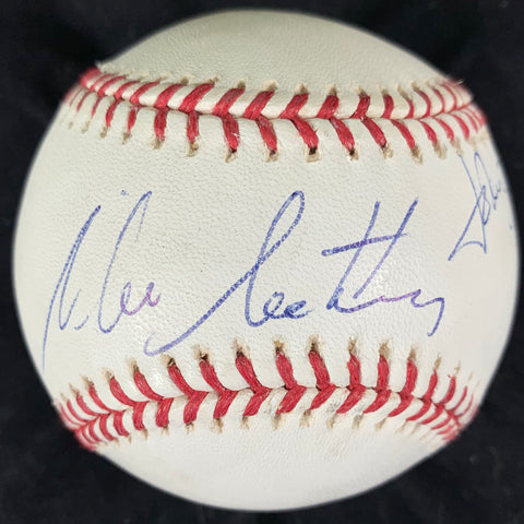 Mike Matheny signed baseball PSA/DNA Royals autographed Brewers