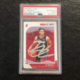 2019-20 NBA Hoops #226 KZ Okpala Signed Card AUTO PSA Slabbed Heat RC