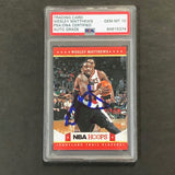 2012-13 NBA Hoops #126 Wesley Matthews Signed Card AUTO 10 PSA Slabbed Trail Blazers