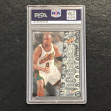 1998-99 METAL UNIVERSE #118 Vin Baker Signed Card AUTO PSA/DNA Slabbed Supersonics