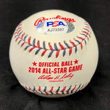 HENDERSON ALVAREZ signed 2014 All Star Game baseball PSA/DNA Marlins autographed